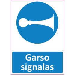 Lipdukas Garso signalas