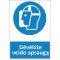 Lipdukas Dėvėkite veido apsaugą