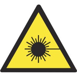 Lipdukas Atsargiai! Lazerio spinduliuotė