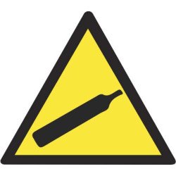 Lipdukas Atsargiai! Slėginiai indai