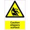 Lipdukas Caution slippery surface