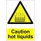 Lipdukas Caution hot liquids