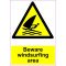 Lipdukas Beware windsurfing area