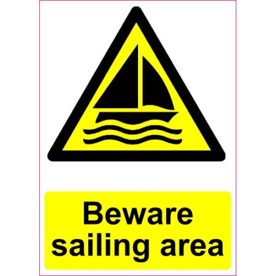 Lipdukas Beware sailing area