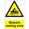 Lipdukas Beware rowing area