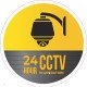 Įspėjamasis lipdukas Atsargiai! Stebi vaizdo kameros CCTV 015