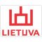 Lipdukas Lietuva ženklas raudonas baltame fone