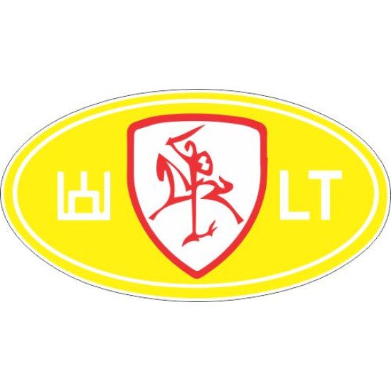 Lipdukas Lietuva geltoname fone