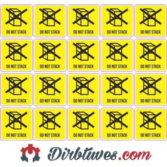 Lipdukai Pakuotės 0054; 20 vnt