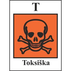 Lipdukas T Toksiška medžiaga
