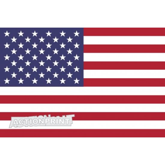 Nacionalinis vėliavos lipdukas - Jungtinės Amerikos valstijos, JAV