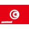 Nacionalinis vėliavos lipdukas - Tunisas
