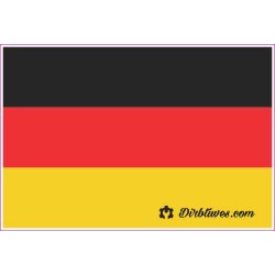 Nacionalinis vėliavos lipdukas - Vokietija