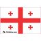 Nacionalinis vėliavos lipdukas - Gruzija