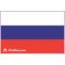 Nacionalinis vėliavos lipdukas - Rusija