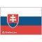 Nacionalinis vėliavos lipdukas - Slovakija