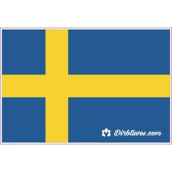 Nacionalinis vėliavos lipdukas - Švedija