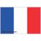 Nacionalinis vėliavos lipdukas - Prancūzija