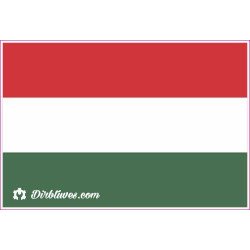 Nacionalinis vėliavos lipdukas - Vengrija