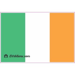 Nacionalinis vėliavos lipdukas - Airija
