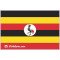 Nacionalinis vėliavos lipdukas - Uganda
