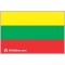 Nacionalinis vėliavos lipdukas - Lietuva