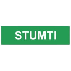 Lipdukas Stumti 50x150mm