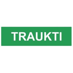 Lipdukas Traukti 50x150mm