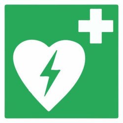 Lipdukas Pirmoji pagalba defibriliatorius