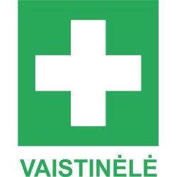 Lipdukas Pirmoji pagalba Vaistinėlė 100x120 mm
