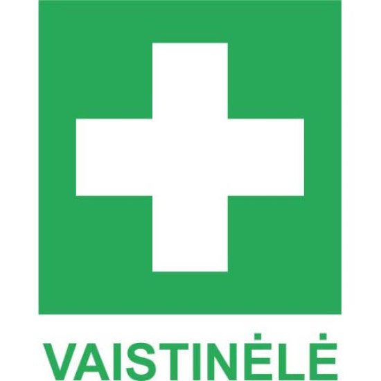 Lipdukas Pirmoji pagalba Vaistinėlė 100x120 mm