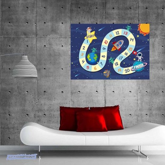 Plakatas mokomasis Stalo žaidimas 0005