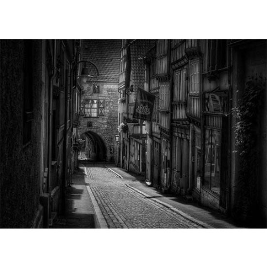 Plakatas Vakaras mieste