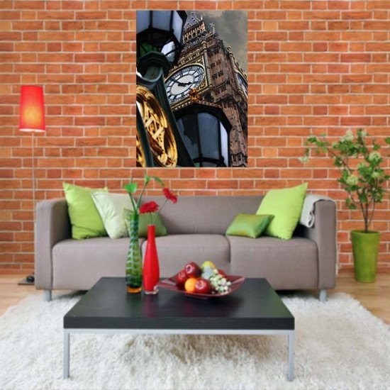 Plakatas Big Ben Londonas