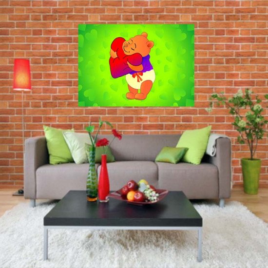 Plakatas Mikė Pukuotukas