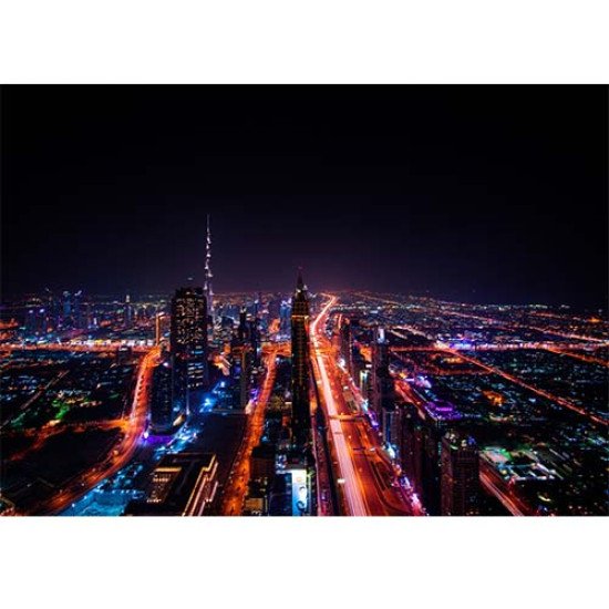 Plakatas Dubajaus miestas