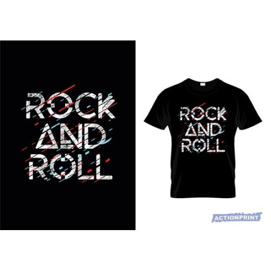 Marškinėliai Rock And Roll