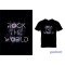 Marškinėliai Rock The World