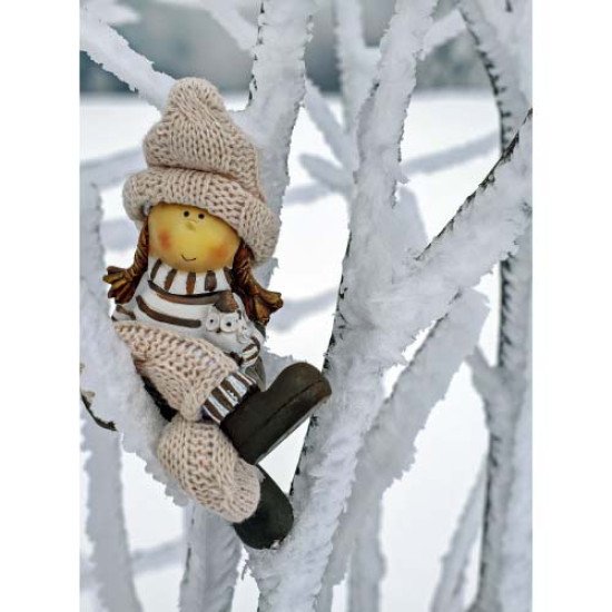 Fototapetas Medinė mergaitė 200x270 cm