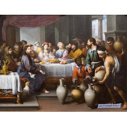 Fototapetas Vestuvių puota Kanoje (Šv. Raštas) 360x270 cm