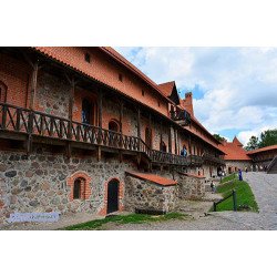 Fototapetas Trakų pilis, Lietuva-003,   400x270 cm 