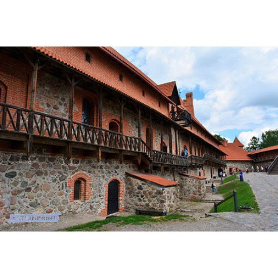 Fototapetas Trakų pilis, Lietuva-003,   400x270 cm 