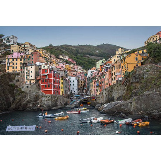Fototapetas Riomaggiore kaimas La Spezia, Italija,  400x270 cm