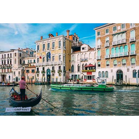 Fototapetas Grand kanalas Venecijoje, Italija,  400x270 cm 