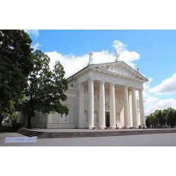 Fototapetas Vilniaus katedra, Lietuva, 400x270 cm