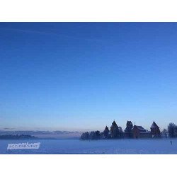 Fototapetas Rytmetis Trakų pilyje, Lietuva, 360x270 cm