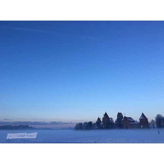 Fototapetas Rytmetis Trakų pilyje, Lietuva, 360x270 cm