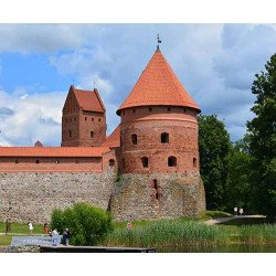 Fototapetas Trakų pilis, Lietuva, 300x270 cm