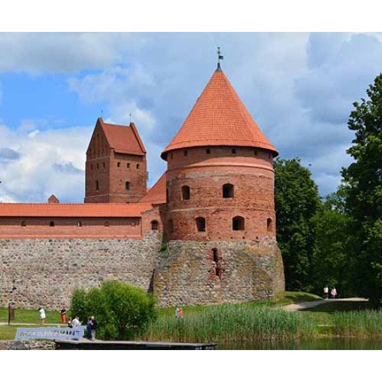 Fototapetas Trakų pilis, Lietuva, 300x270 cm