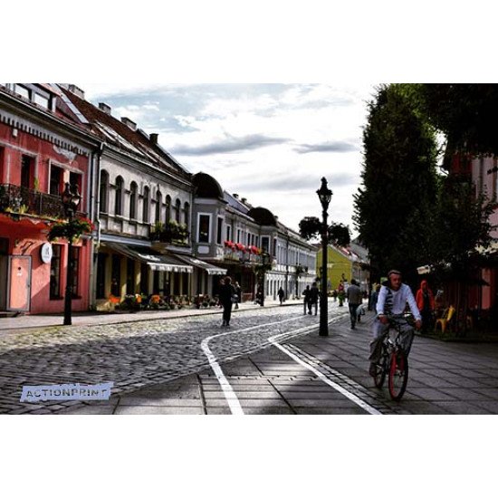 Fototapetas Kauno senamiestis, Lietuva, 400x270 cm